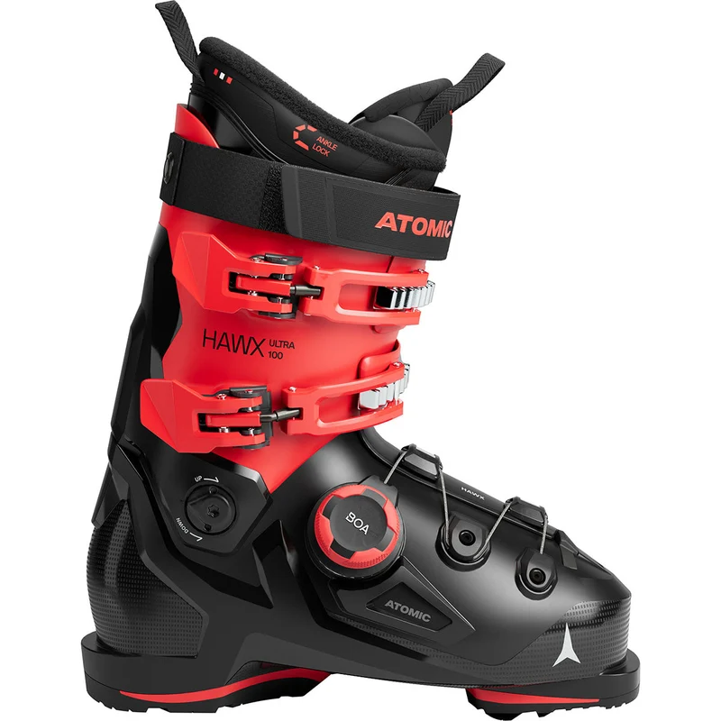 Clapari Unisex Atomic Hawx Ultra 100 Boa Black/Red / 29/29.5 Mondo
