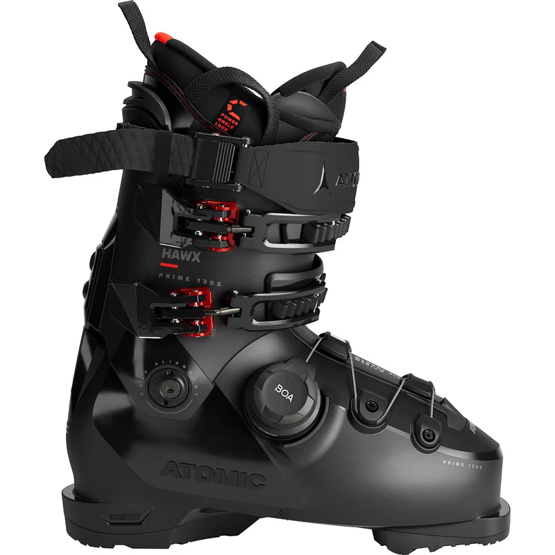 Clapari Unisex Atomic Hawx Prime 130 S Boa Black/Red / 28/28.5 Mondo