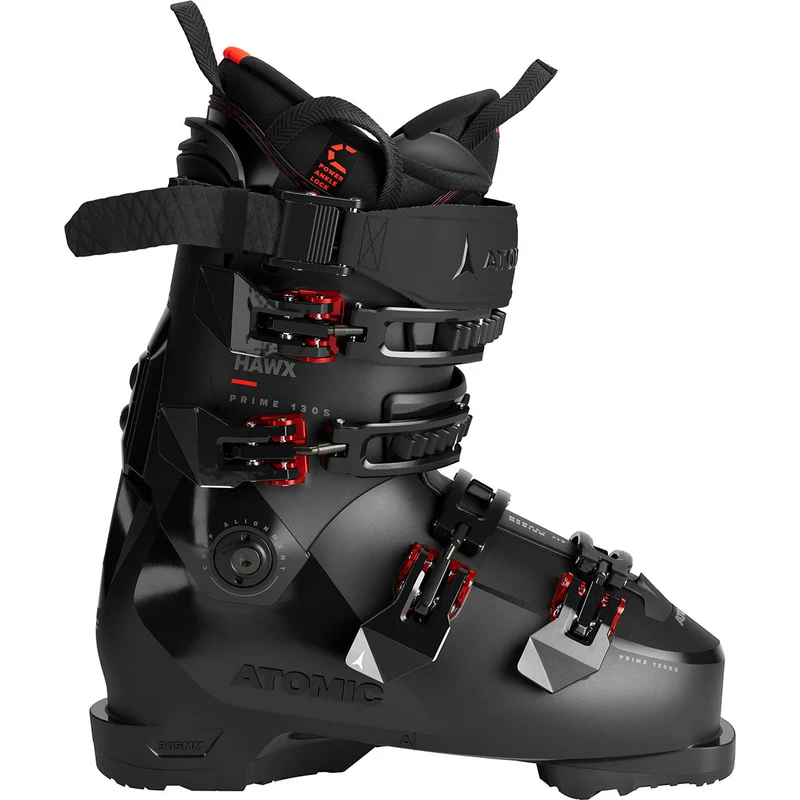 Clapari Unisex Atomic Hawx Prime 130 S Black/Red / 26/26.5 Mondo