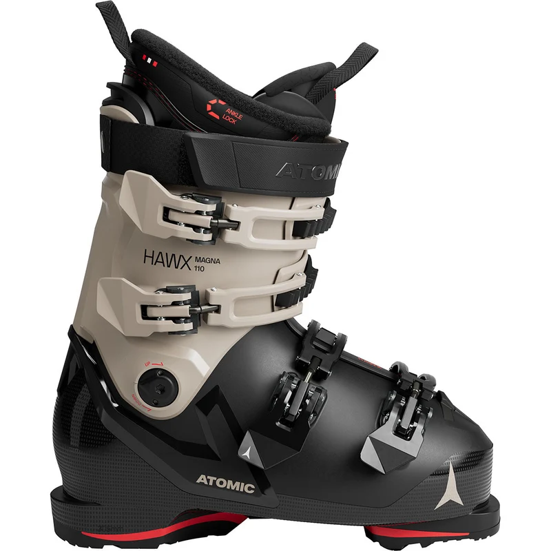 Clapari Unisex Atomic Hawx Magna 110 Black/Cement/Red / 28/28.5 Mondo