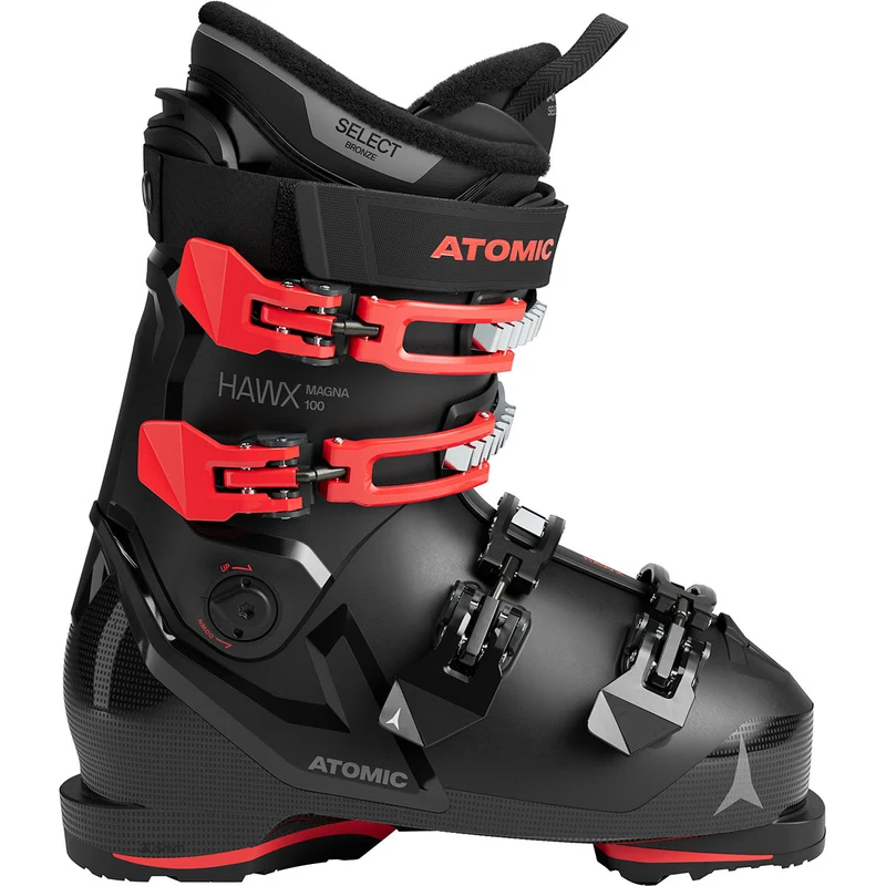 Clapari Unisex Atomic Hawx Magna 100 Black/Red / 32/32.5 Mondo