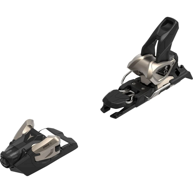 Atomic Strive 12 Gw Alpine Ski Bindings - Black/Bright Silver L100