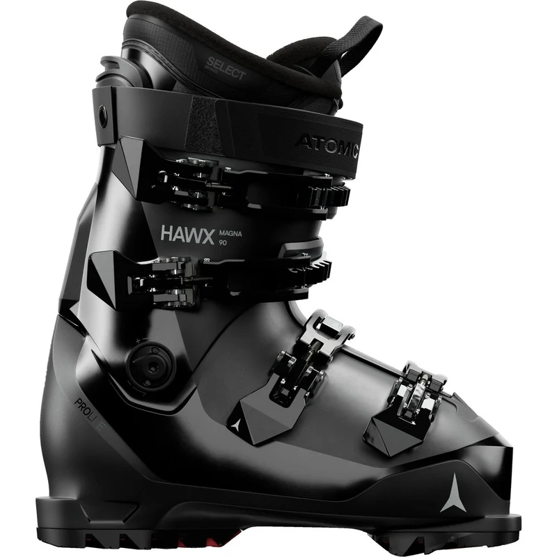 Atomic Hawx Magna 90 Alpine Ski Boots - Black/Slate 30/30.5