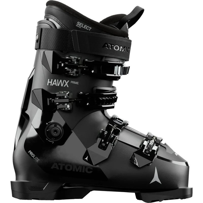 Atomic Women's Hawx Prime Alpine Ski Boots - Black/Gold 25/25.5