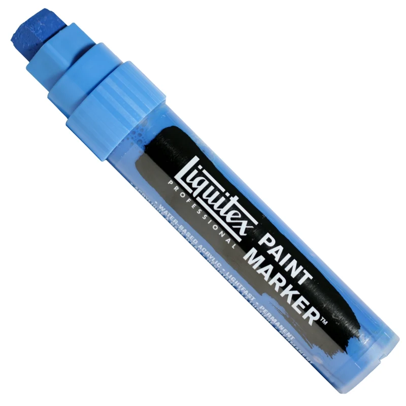 Marcador Liquitex Paint Marker 15mm 470 Cerulean Blue Hue