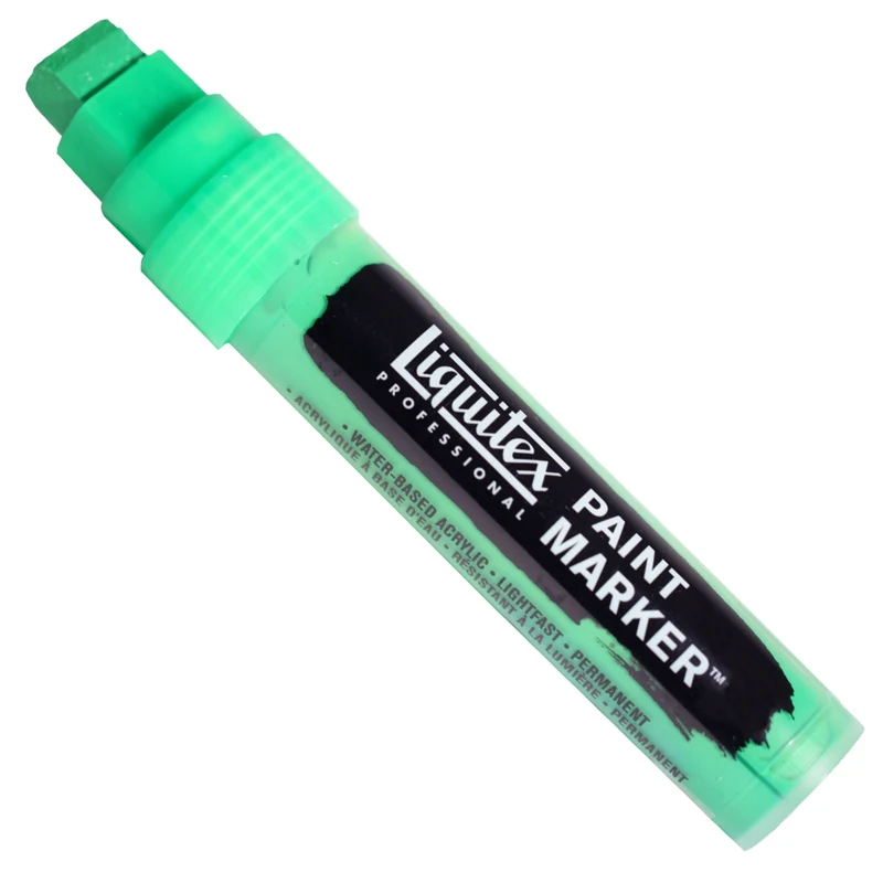 Marcador Liquitex Paint Marker 15mm 985 Fluorescent Green