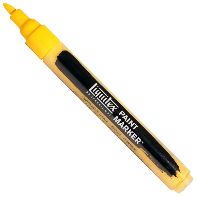Marcador Liquitex Paint Marker 4mm 163 Cadmium Yellow Deep Hue