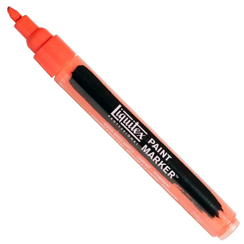 Marcador Liquitex Paint Marker 4mm 510 Cadmium Red Light Hue