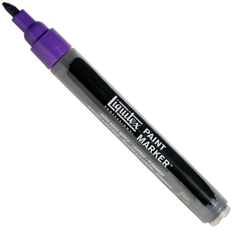 Marcador Liquitex Paint Marker 4mm 186 Dioxazine Purple