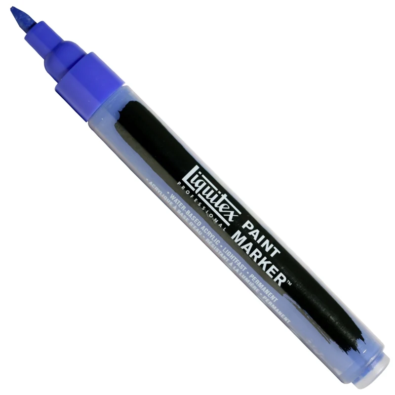 Marcador Liquitex Paint Marker 4mm 381 Cobalt Blue Hue