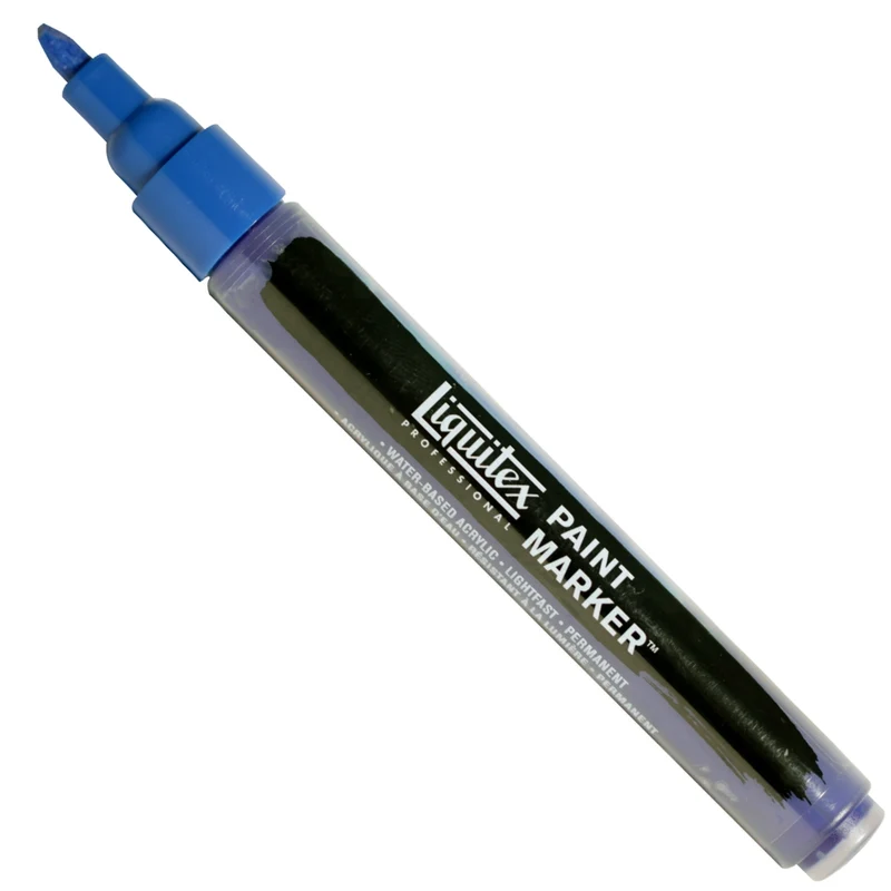 Marcador Liquitex Paint Marker 4mm 316 Phthalocyanine Blue (Green Shade)