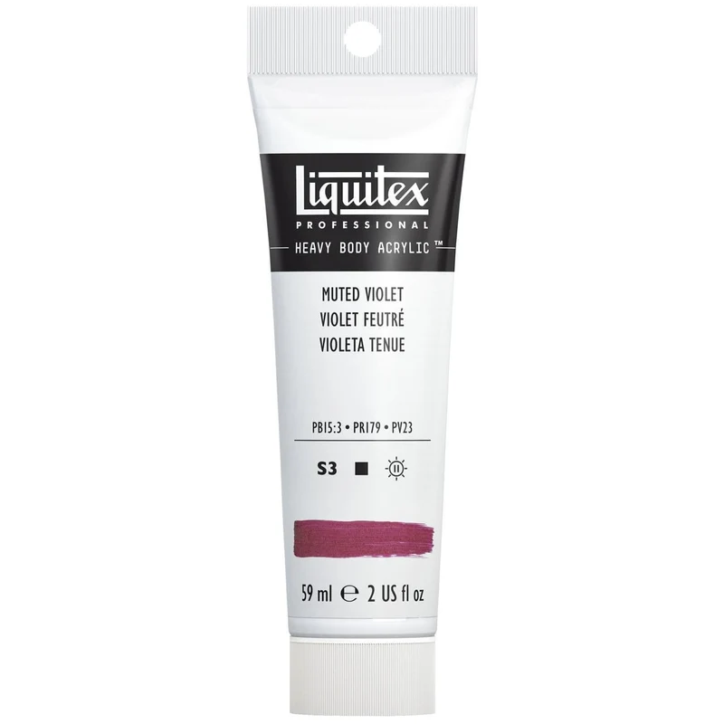 Tinta Acrílica Liquitex Heavy Body 59ml S3 502 Muted Violet