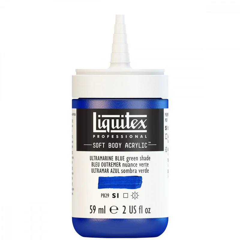 Tinta Acrílica Liquitex Soft Body 59ml S1 380 Ultramarine Blue (Green Shade)