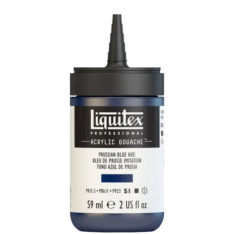 Tinta Acrílica Guache Liquitex 59ml S1 320 Prussian Blue Hue