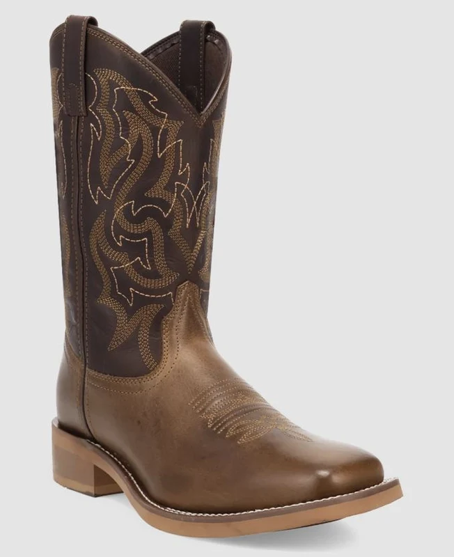 Dan Post Laredo Chocolate Brown Chisholm Men's Western Boots 8045 BROWN / 10.5 / EE