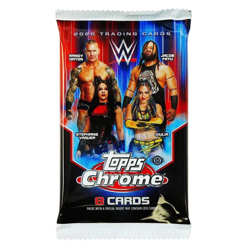 Topps 2026 WWE Chrome Hobby Pack