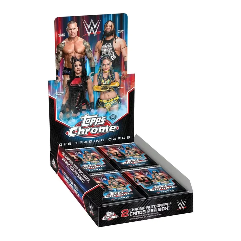 Topps 2026 WWE Chrome Hobby Box