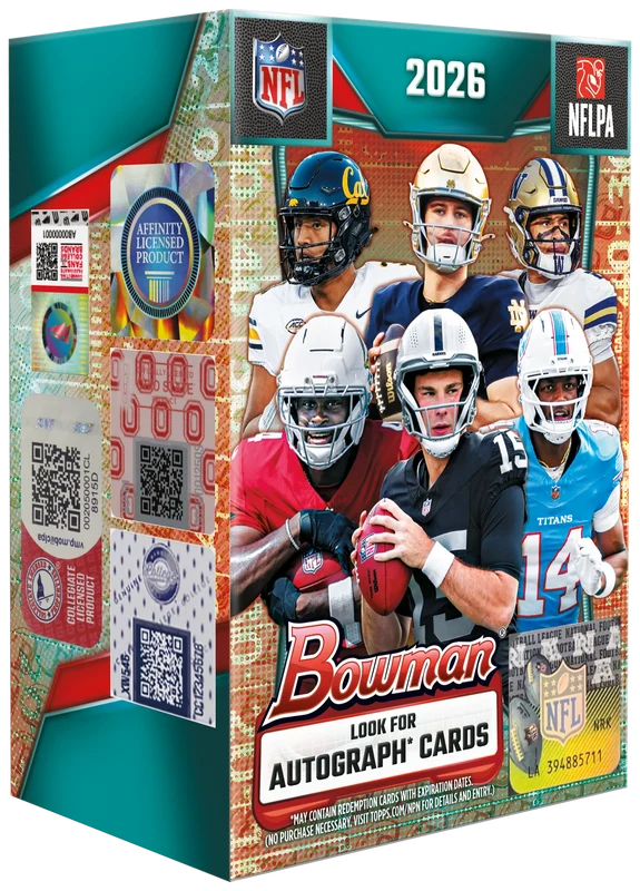 2026 Bowman Football Value Box