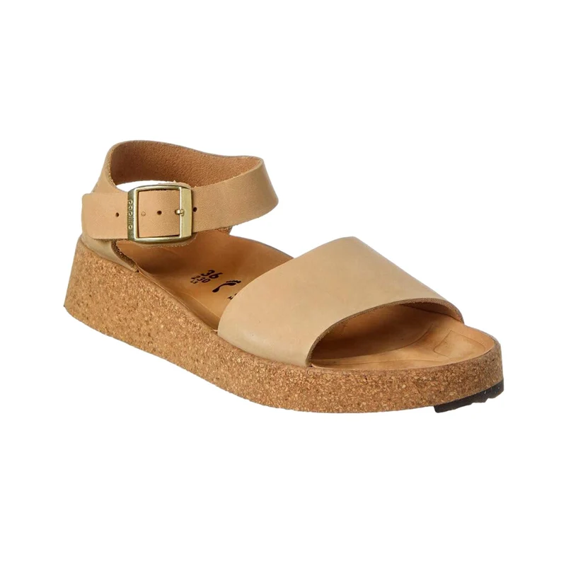 Birkenstock Glenda Platform Sandal Sandcastle 1022966 Women's US 8 / brown