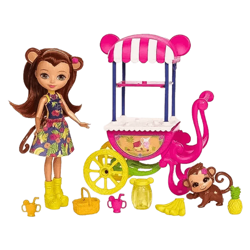 Muñeca Enchantimals con Mascota y Accesorio Sorpresa