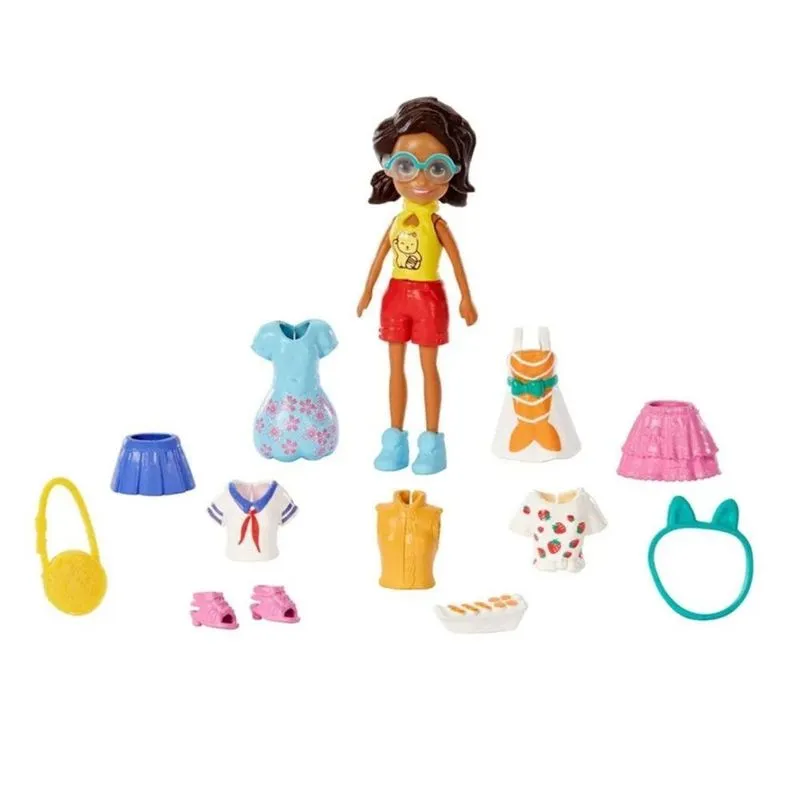 Boneca Polly Pocket Viagem moderna da Shani