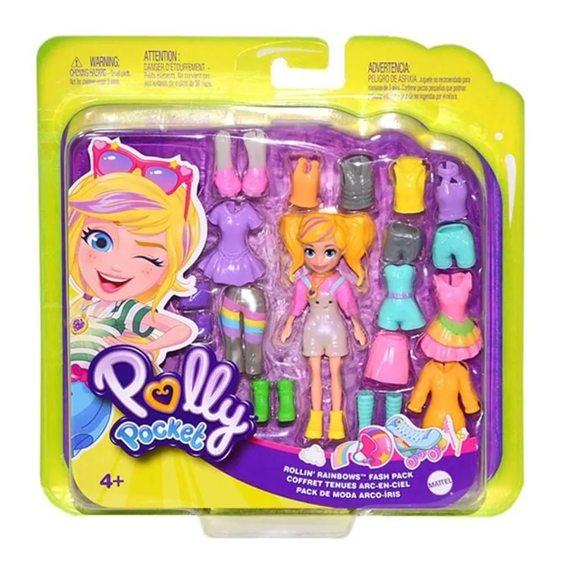 Polly Pocket Pronta para a Festa Polly Pack Arco Iris Gft97