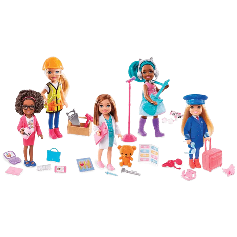Barbie Chelsea Surfistas|Muñecas Surtidas BARBIE CHELSEA SURT PROFES -