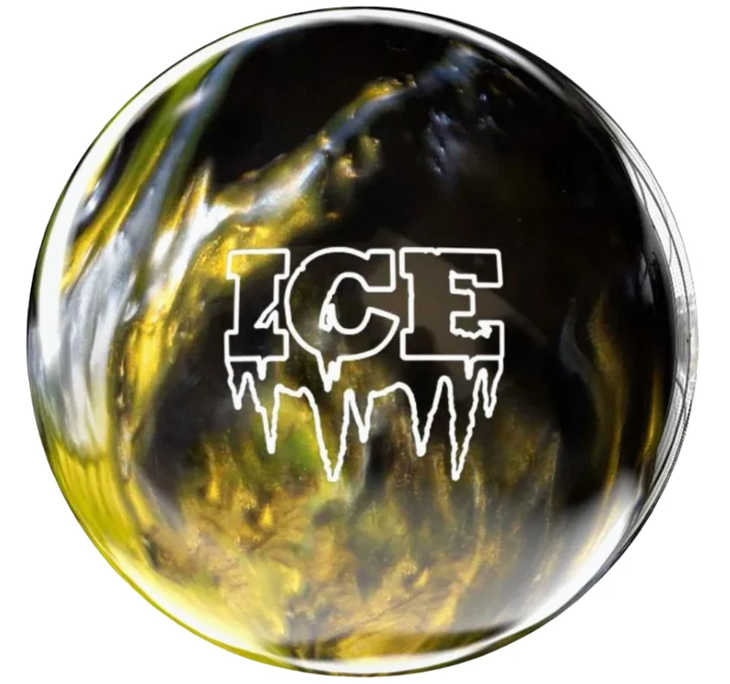 Storm Ice Black White Gold Bowling Ball 10 lbs.