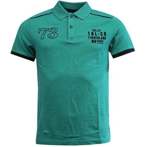 Timberland Earthkeepers Mens Green Polo Shirt S