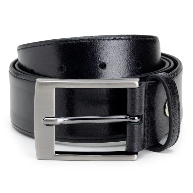 CINTO SOCIAL MASCULINO CNS 01110911 PRETO PRETO / 95