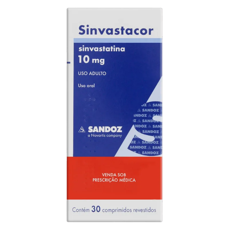 SINVASTACOR 10MG 30 CPRS
