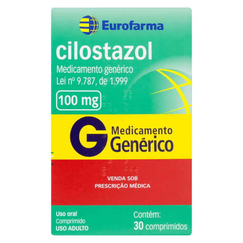 Cilostazol 100Mg 30Cprs - Eur (G)