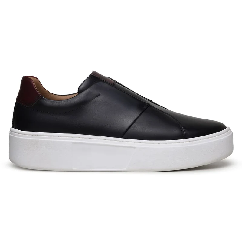 TÊNIS CASUAL MASCULINO CNS 409031 PRETO E VERMELHO PRETO E VERMELHO / 46