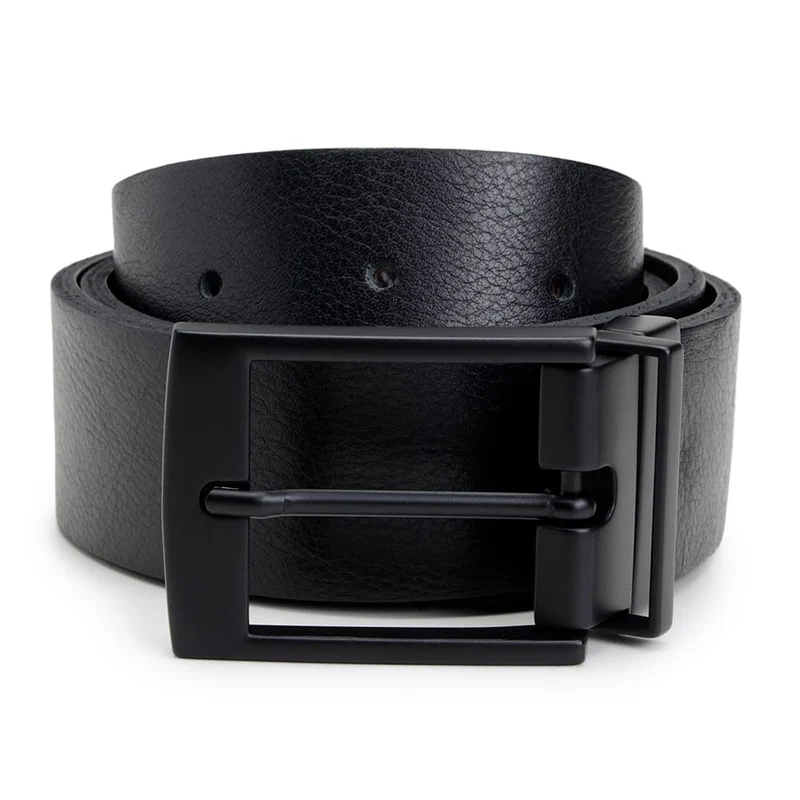 CINTO CASUAL MASCULINO DUPLA FACE CNS 101 PRETO E CAFÉ PRETO E CAFÉ / 105