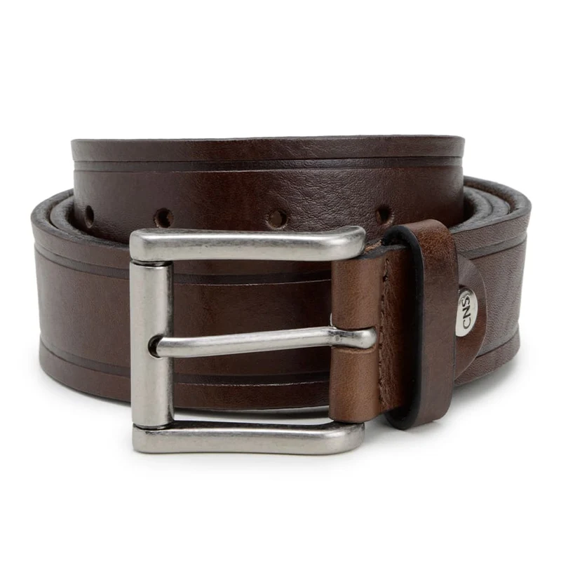 CINTO CASUAL MASCULINO CNS 20019 MARROM MARROM / 95