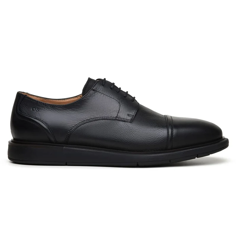 SAPATO CASUAL MASCULINO DERBY CNS ELDEN 01 PRETO PRETO / 38