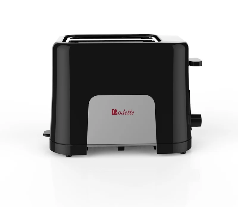 Pastel Color 2-Slice Bread Toaster (Black) Black