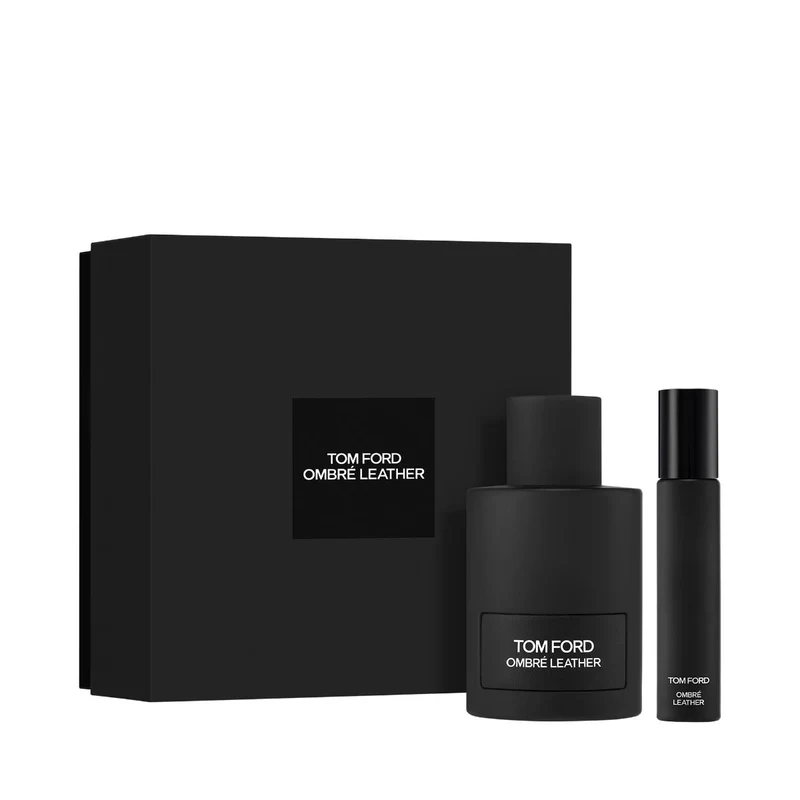 Ombré Leather Eau De Parfum Set With Travel Spray