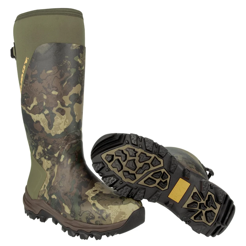 Muddy Outdoors Mens DV8 Rubber Boots Veil Canyon Hybrid Size 11 Green / 11