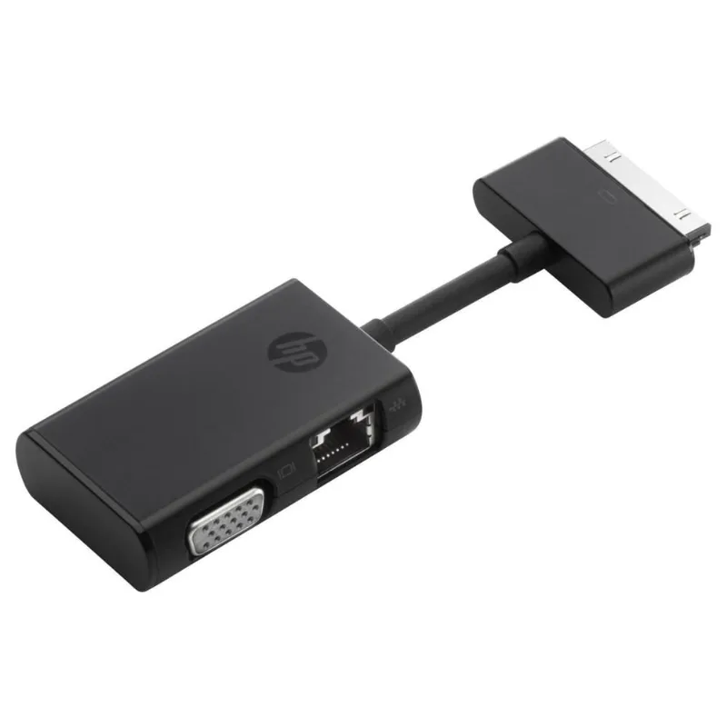 Adaptador HP Dock Connector RJ45 Ethernet VGA - G7U78AA G7U78AA