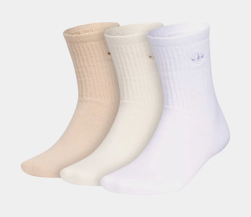 Originals Comfort 3 Pack Mens Socks (Beige) L
