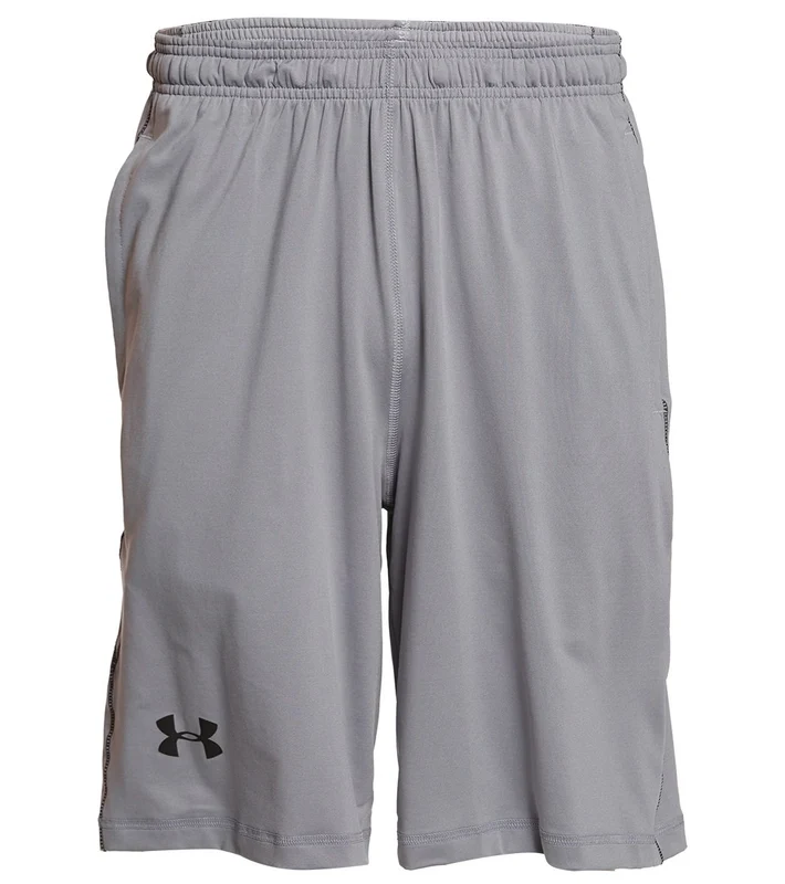 Under Armour Men's UA Raid 10" Shorts Steel/Black / XX-Large