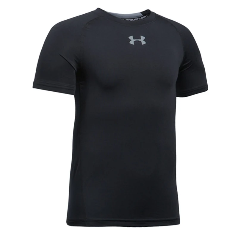 Under Armour HG Kids Black T-Shirt XL