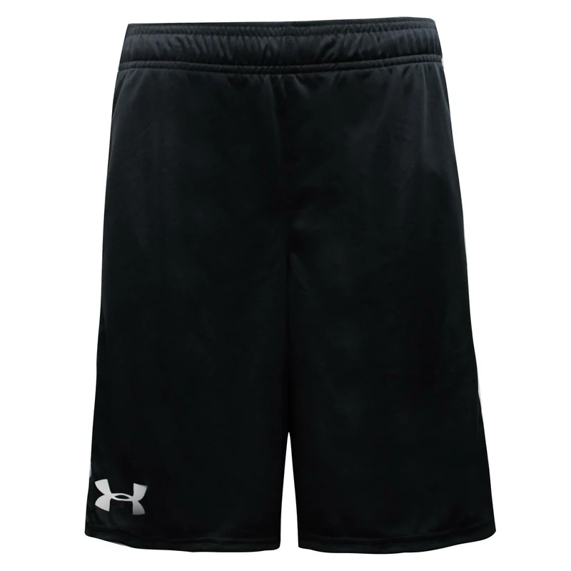 Under Armour Logo Kids Black Shorts XS