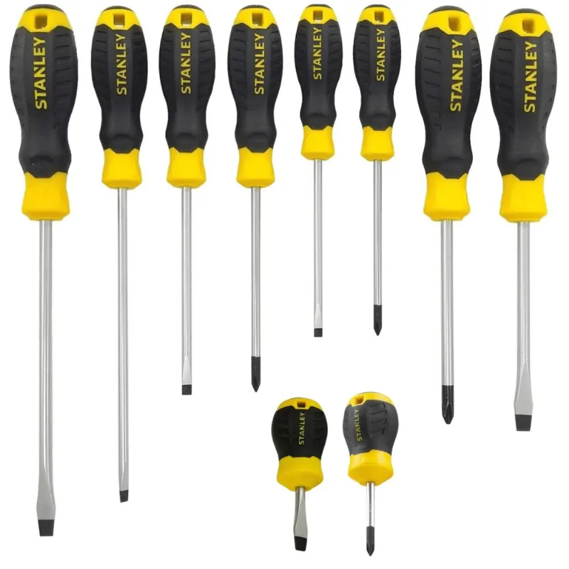 Desarmador Cushion GRIP 10 Unidades Magneticos 66-676 - STANLEY