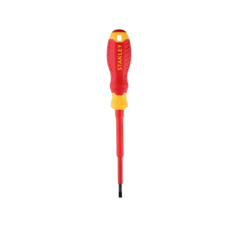 DESARMADOR DIELECTRICO AISLA 1000V 4" MAGNETICO PUNTA PLANA STANLEY