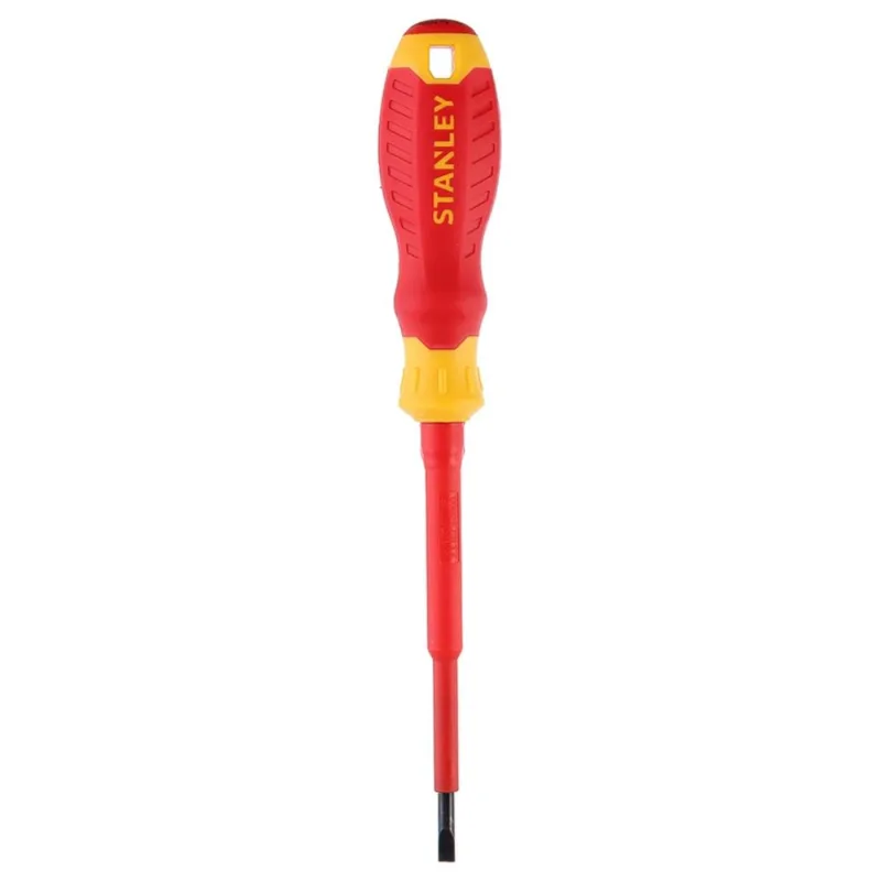 DESARMADOR DIELECTRICO AISLA 1000V 5" MAGNETICO PUNTA PLANA STANLEY