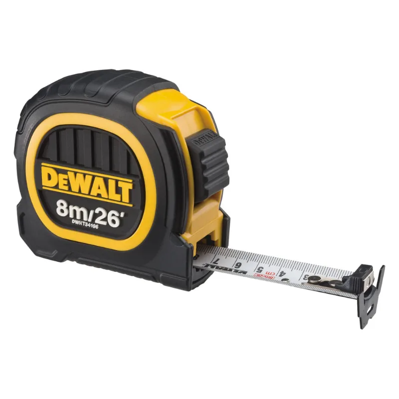 Trena Emborrachada Duo 8M 25mm Dewalt DWHT34196L