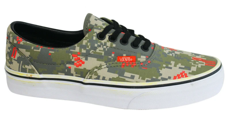 Vans Off The Wall Era MLX Mens Green Plimsolls 9
