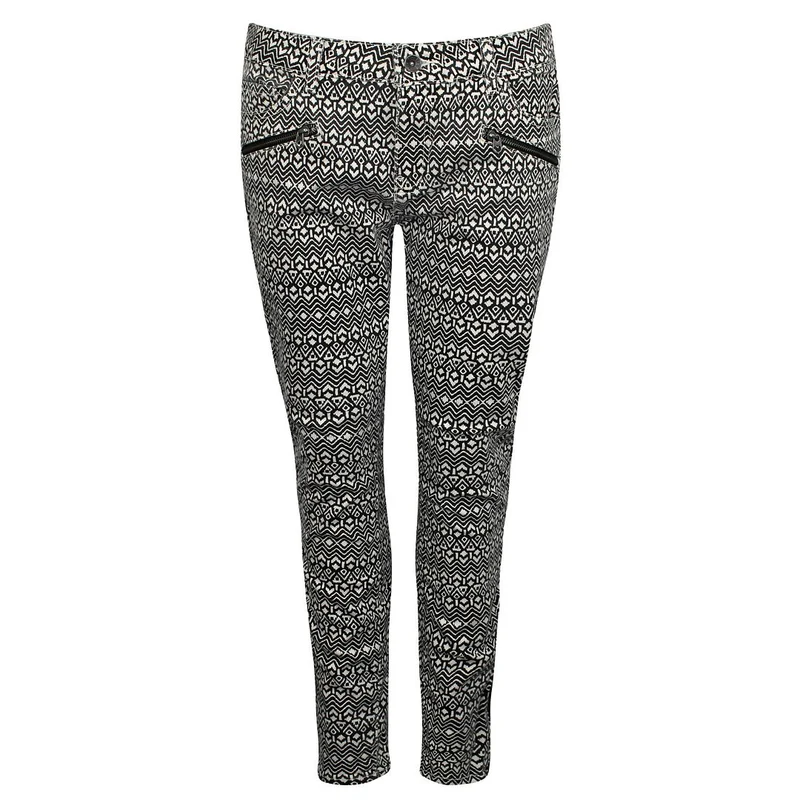 Vans Printed Motto Womens Black Skinny Trousers 3